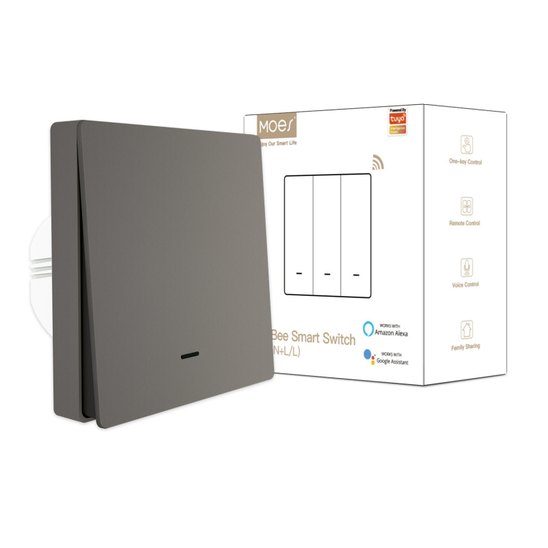 Universal Remote Smart Home - MOES Tuya ZigBee Smart Button Wall