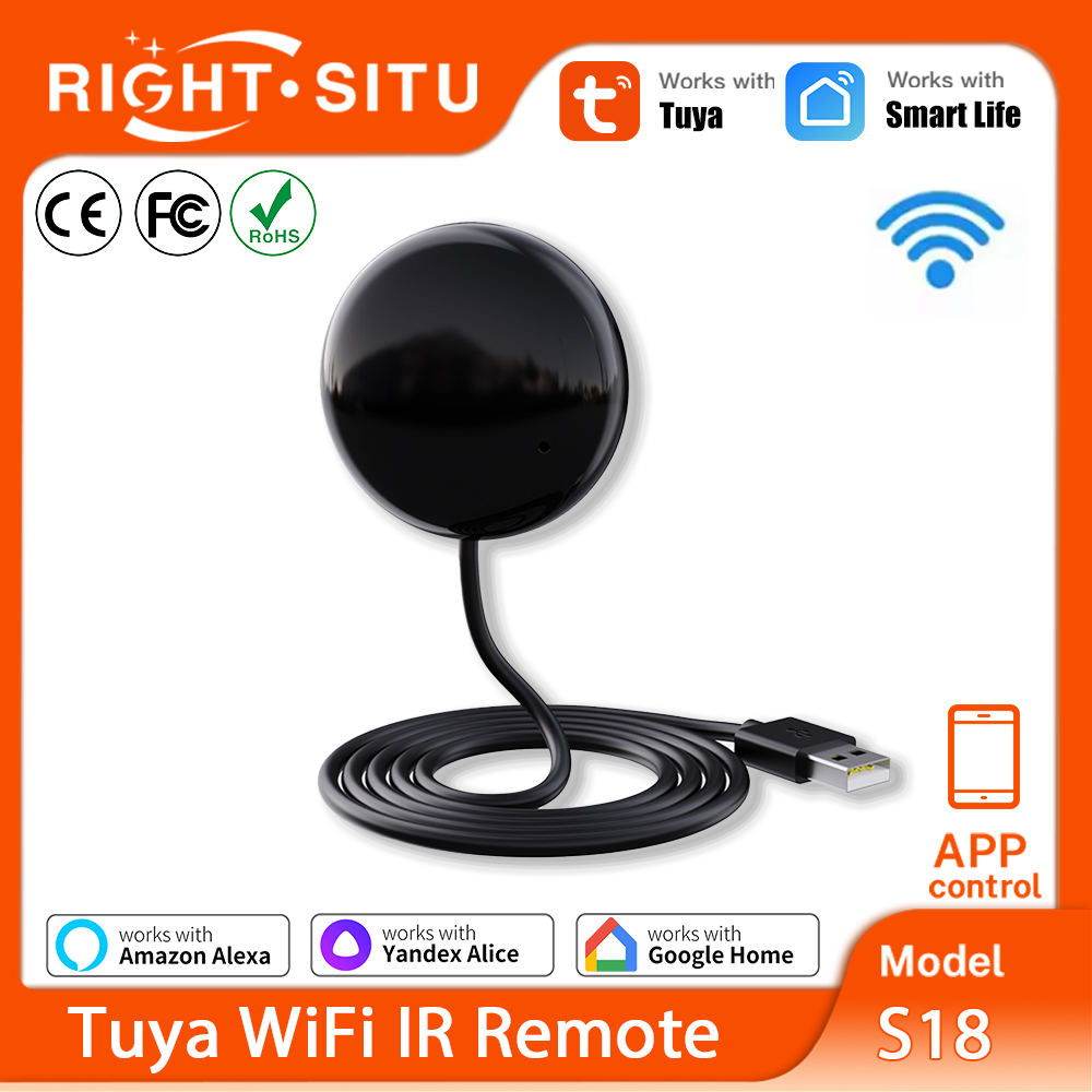 Universal Remote Smart Home - Tuya WiFi IR Remote For Smart