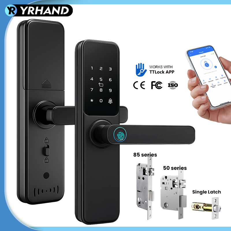 Smart Home Display - Bluetooth TTLock App Fingerprint Lock Cerradura