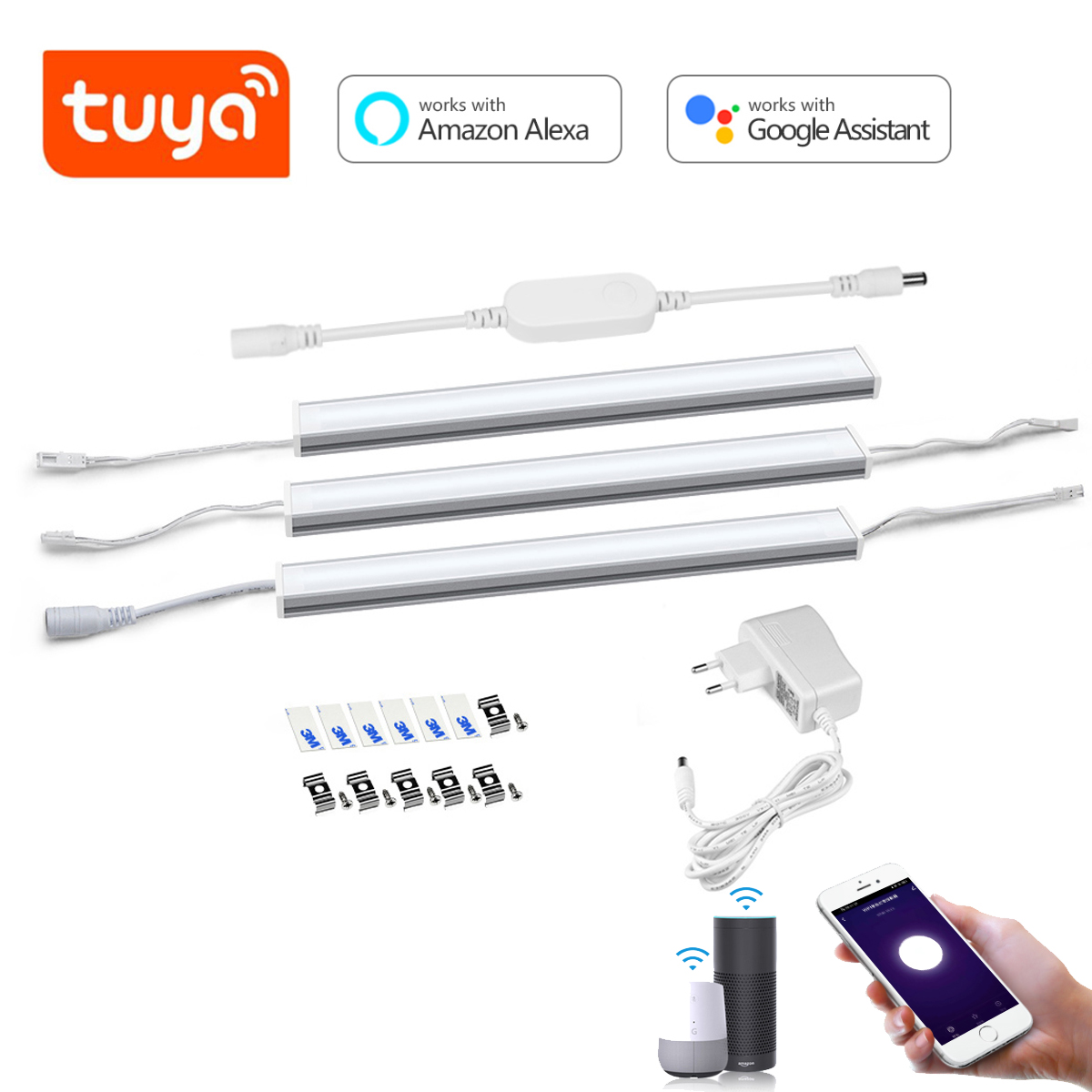 Alexa Compatible Bulb - Smart Tuya Wifi Aluminum Bar LED