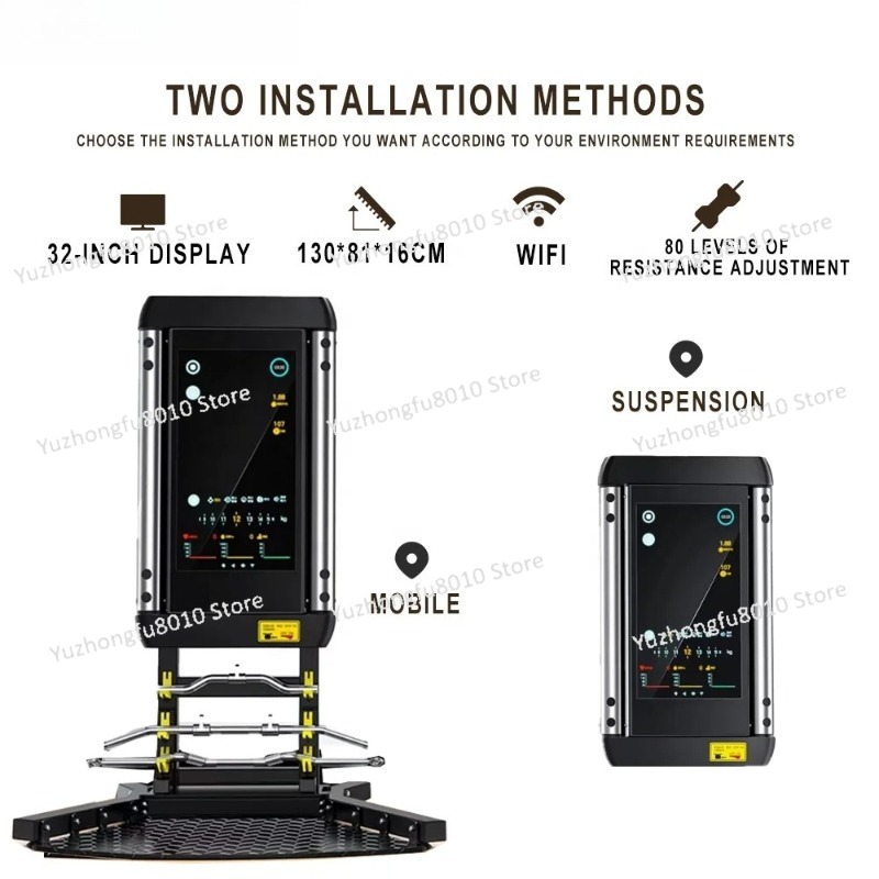 Smart Home Gym Mirror - Intelligent Fitness Equipment, Optimal Strength, Exercise,