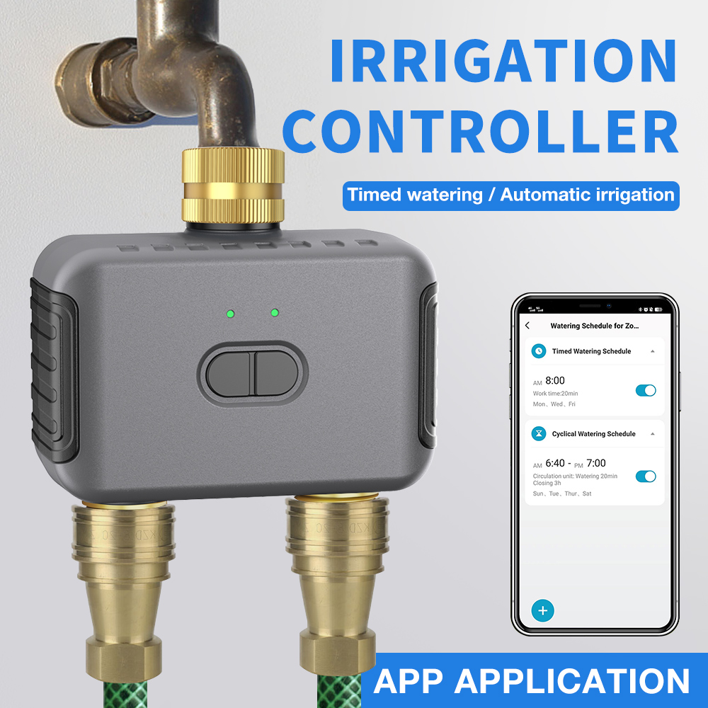 Smart Home Life - Tuya 2 Zone Watering Timer Garden