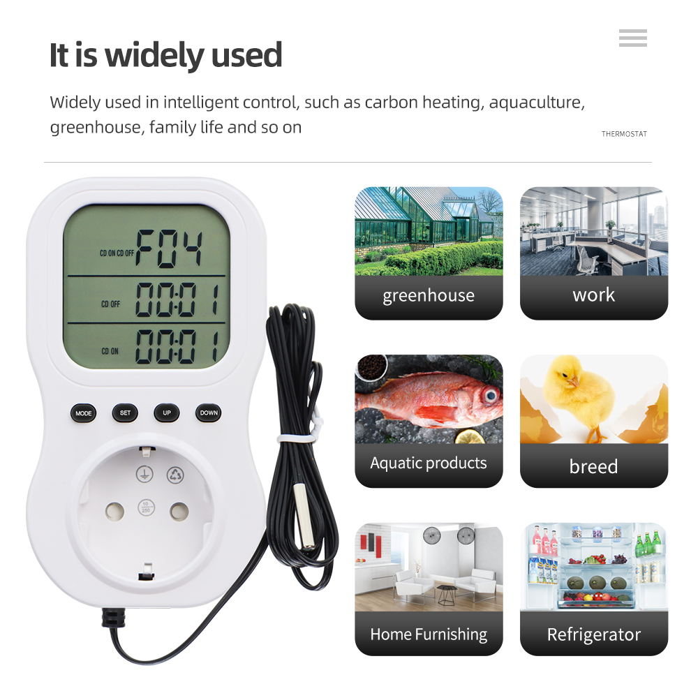 Smart Thermostat LCD Digital T - Wifi Thermostat review and price