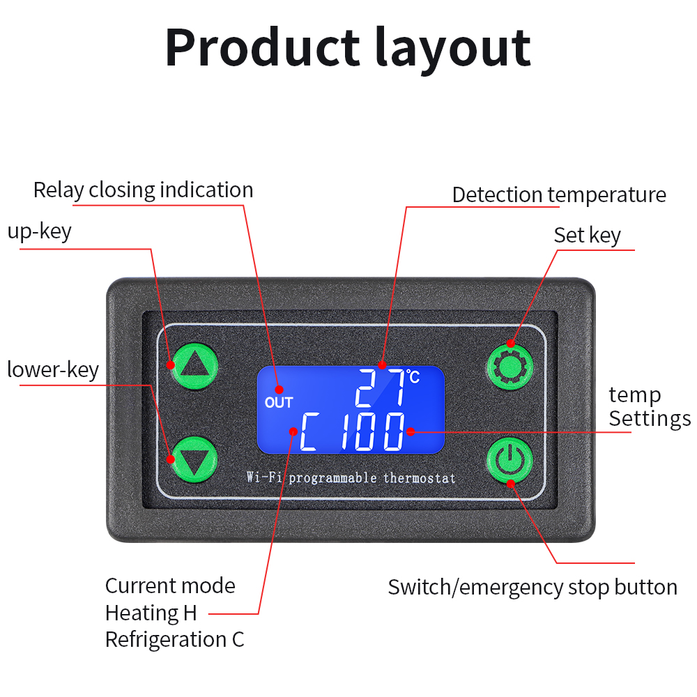 WIFI Remote Temperature Contro - Wifi Thermostat review and price