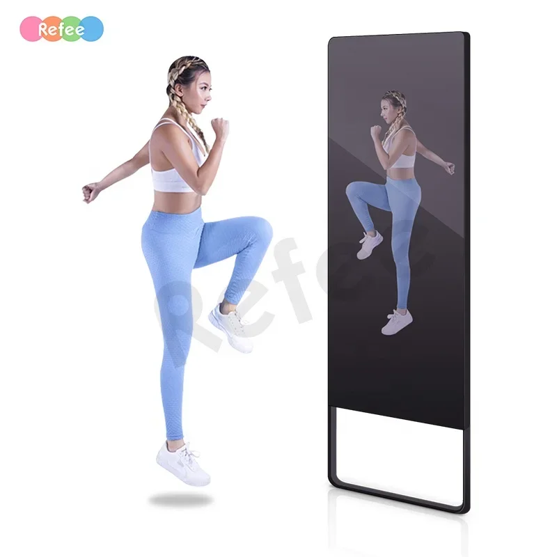 Large Interractive Fitness Wor - Smart Home Gym Mirror review and price