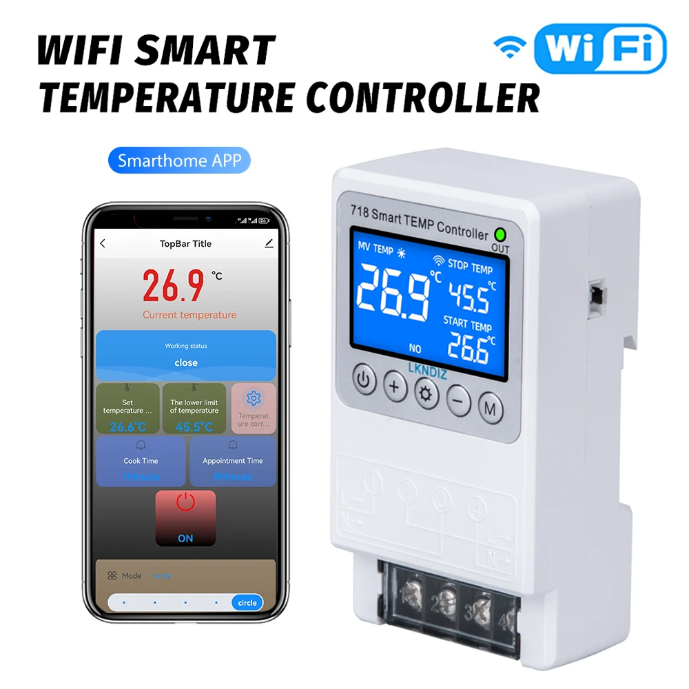 Temperature Smart WIFI  Contro - Wifi Thermostat review and price