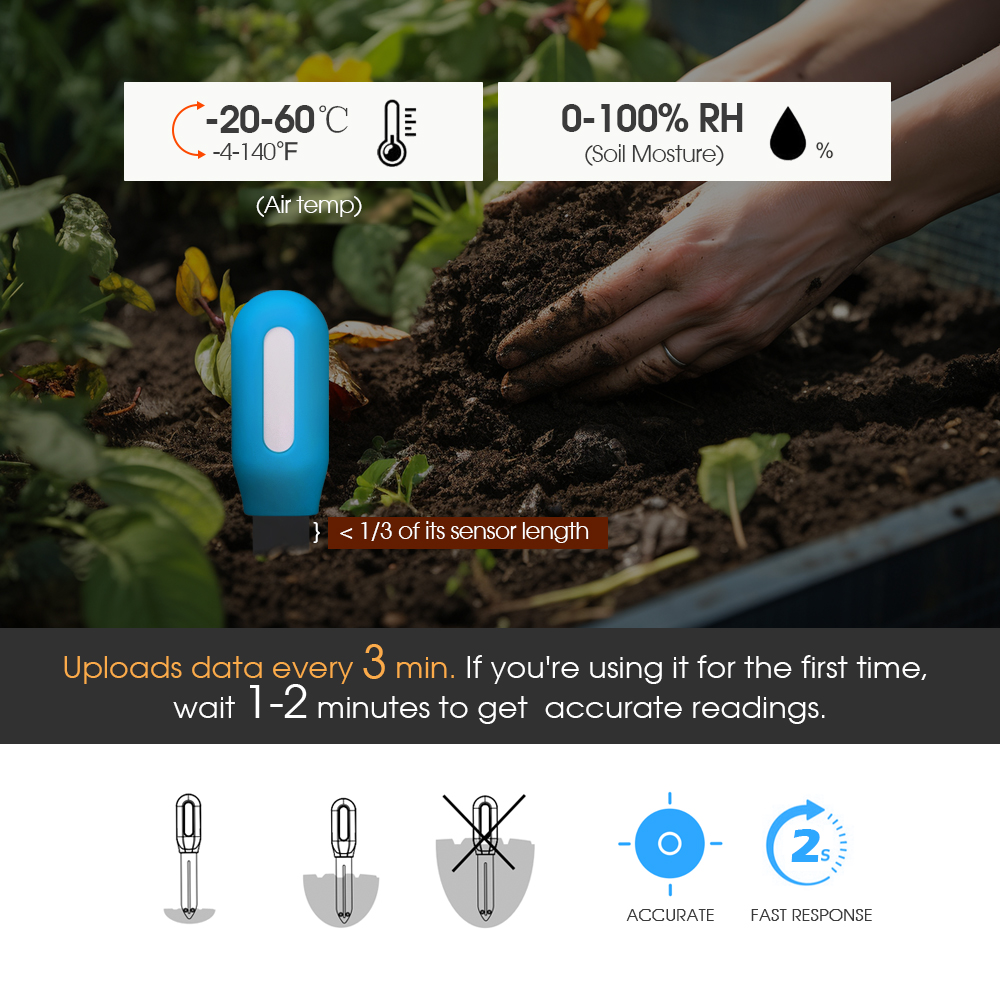 Smart Zigbee Soil Sensor for H - Smart Home Devices review and price