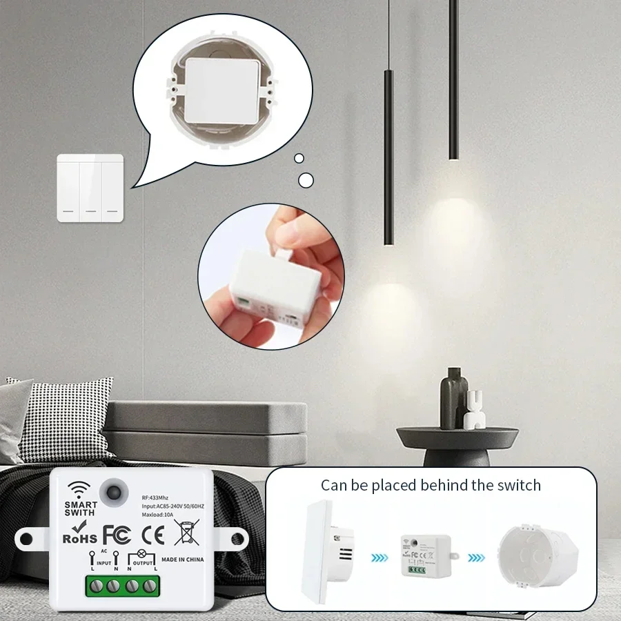 RF 433MHz Wireless Remote Cont - Smart Home Project review and price