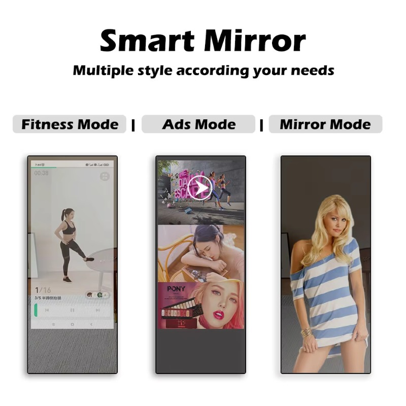 43inch 55inch 65inch Gym Fitne - Smart Home Gym Mirror review and price