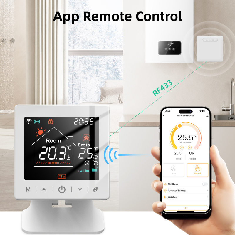 Smart home Wifi thermostat tuy - Universal Remote Smart Home review and price