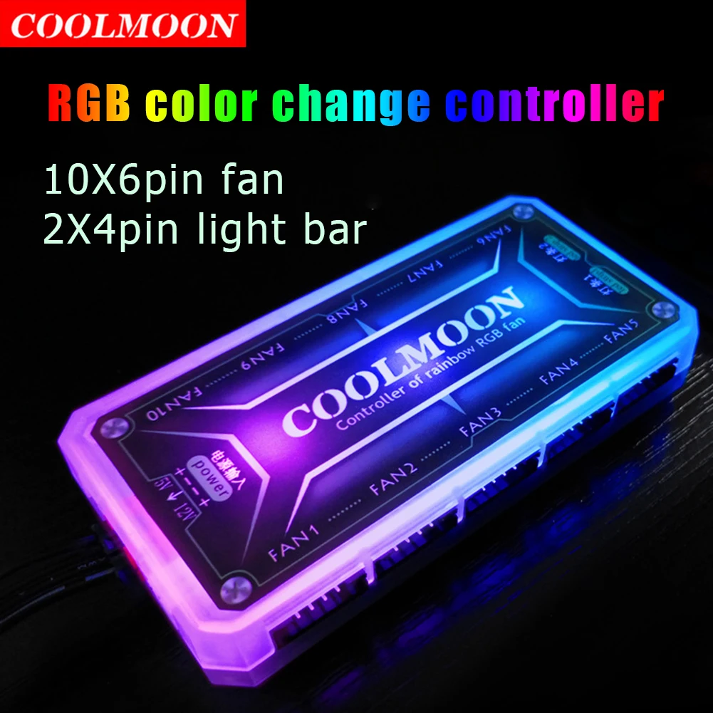 COOLMOON ARGB Controller 12V 5 - Smart Home Devices review and price
