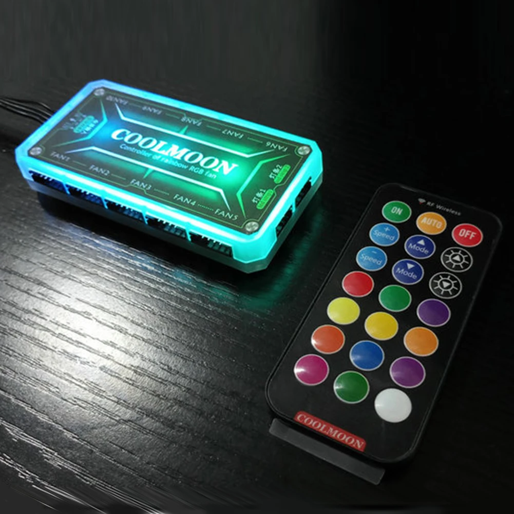 COOLMOON ARGB Controller 12V 5 - Smart Home Devices review and price