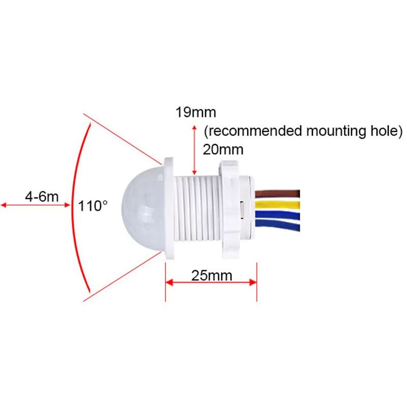 AC 110V 220V Mini Motion Senso - Smart Home Project review and price