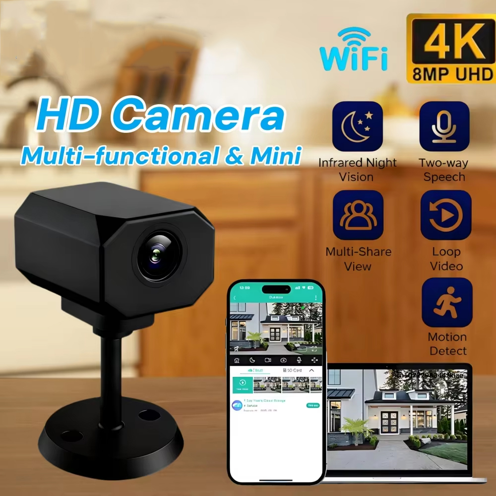 4K HD WiFi Security Camera for - Smart Home Project review and price