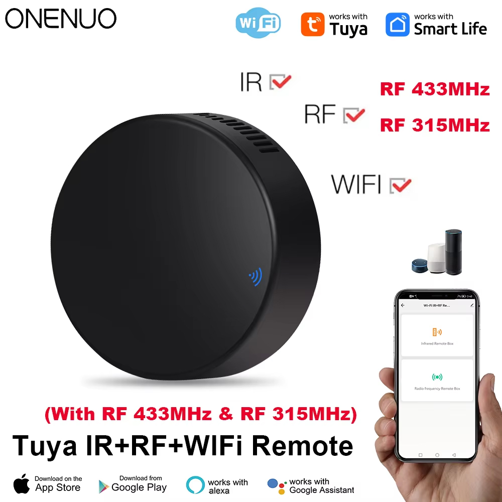 Tuya WiFi RF IR Remote Control - Universal Remote Smart Home review and price