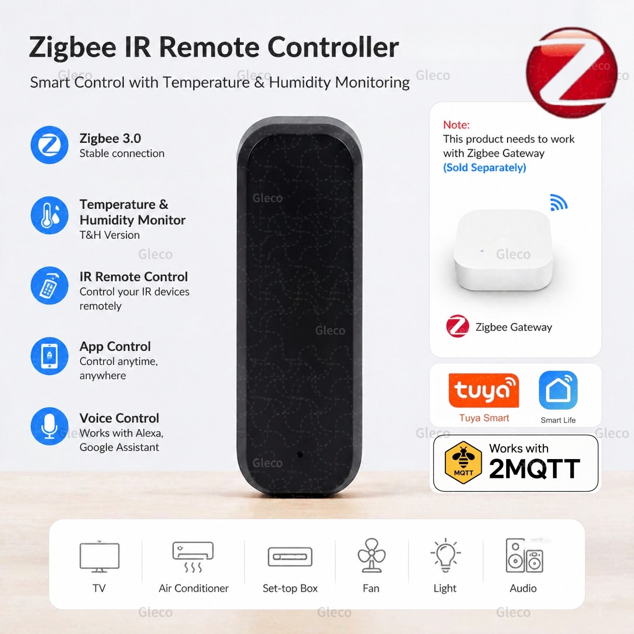 Zigbee Smart IR Remote Control - Universal Remote Smart Home review and price