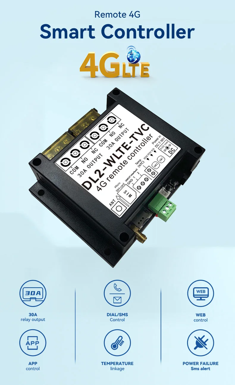 4G TLE Smart Controller 2 Way  - Wifi Thermostat review and price