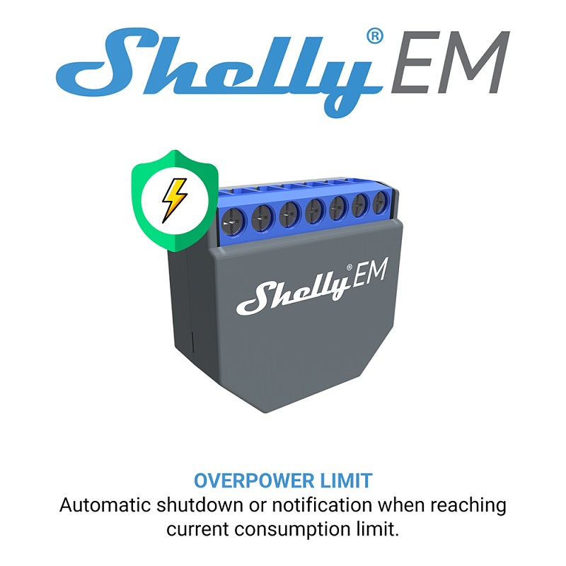 SHELLY EM Wifi Smart Life Cont - Smart Home Life review and price