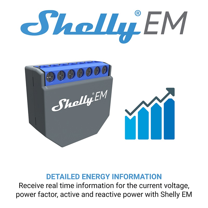 SHELLY EM Wifi Smart Life Cont - Smart Home Life review and price