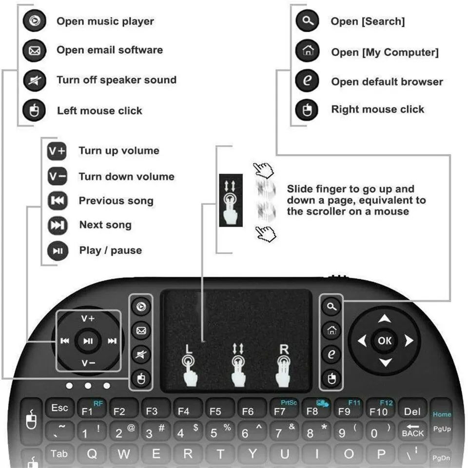 Mini English Bluetooth Keyboar - Smart Home Devices review and price