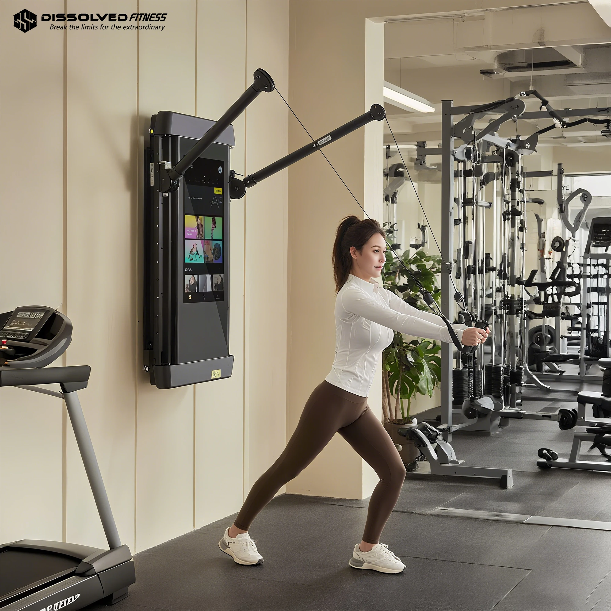 Smart AI LCD Training Mirror W - Smart Home Gym Mirror review and price