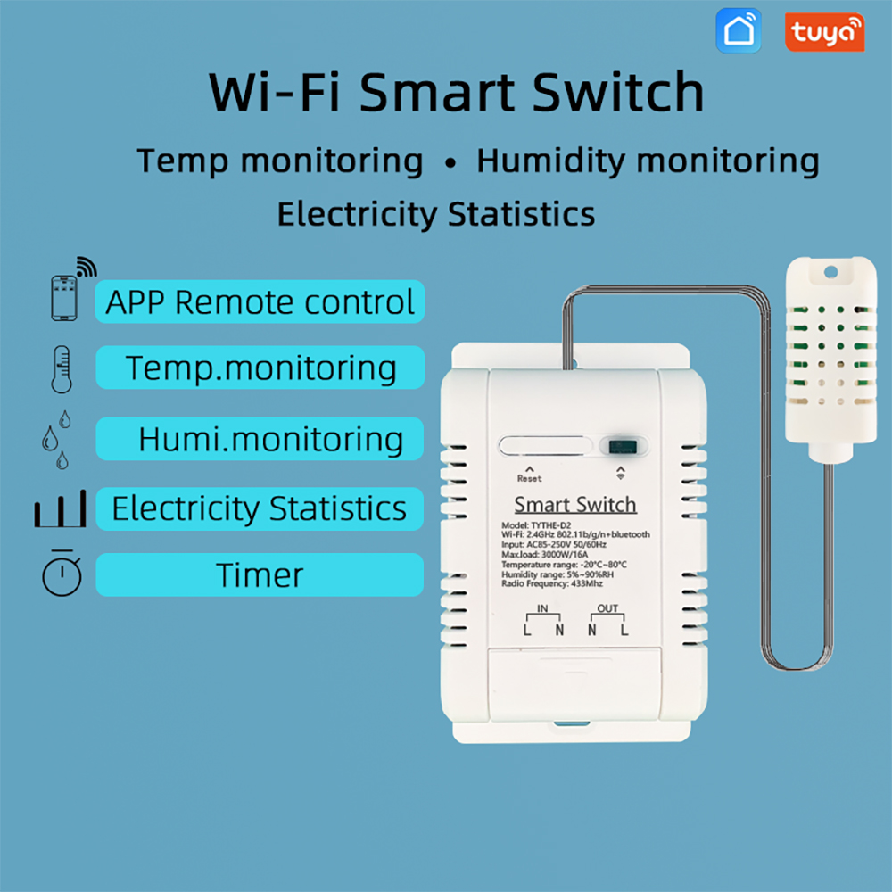 WiFi TH-16 Switch Tuya Wireles - Wifi Thermostat review and price