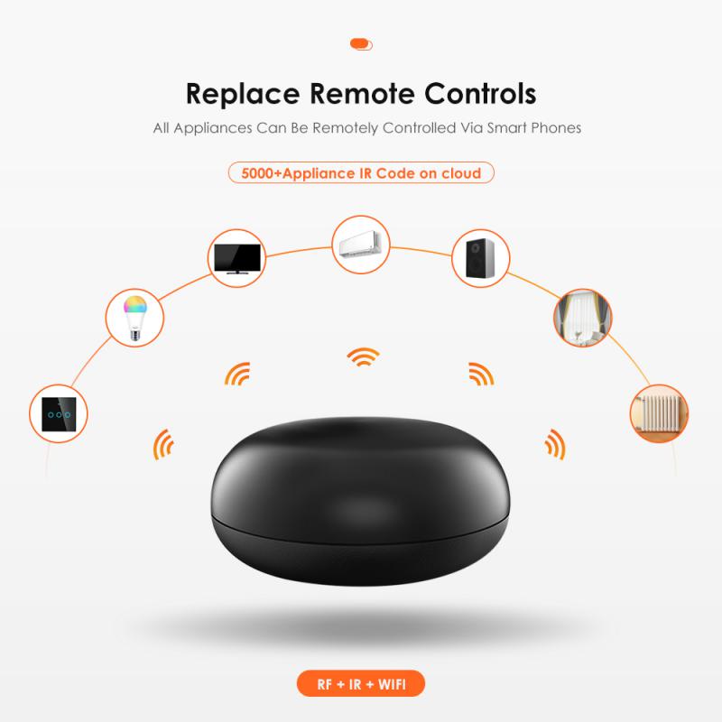 HIMOJO Universal WiFi IR RF Bl - Universal Remote Smart Home review and price