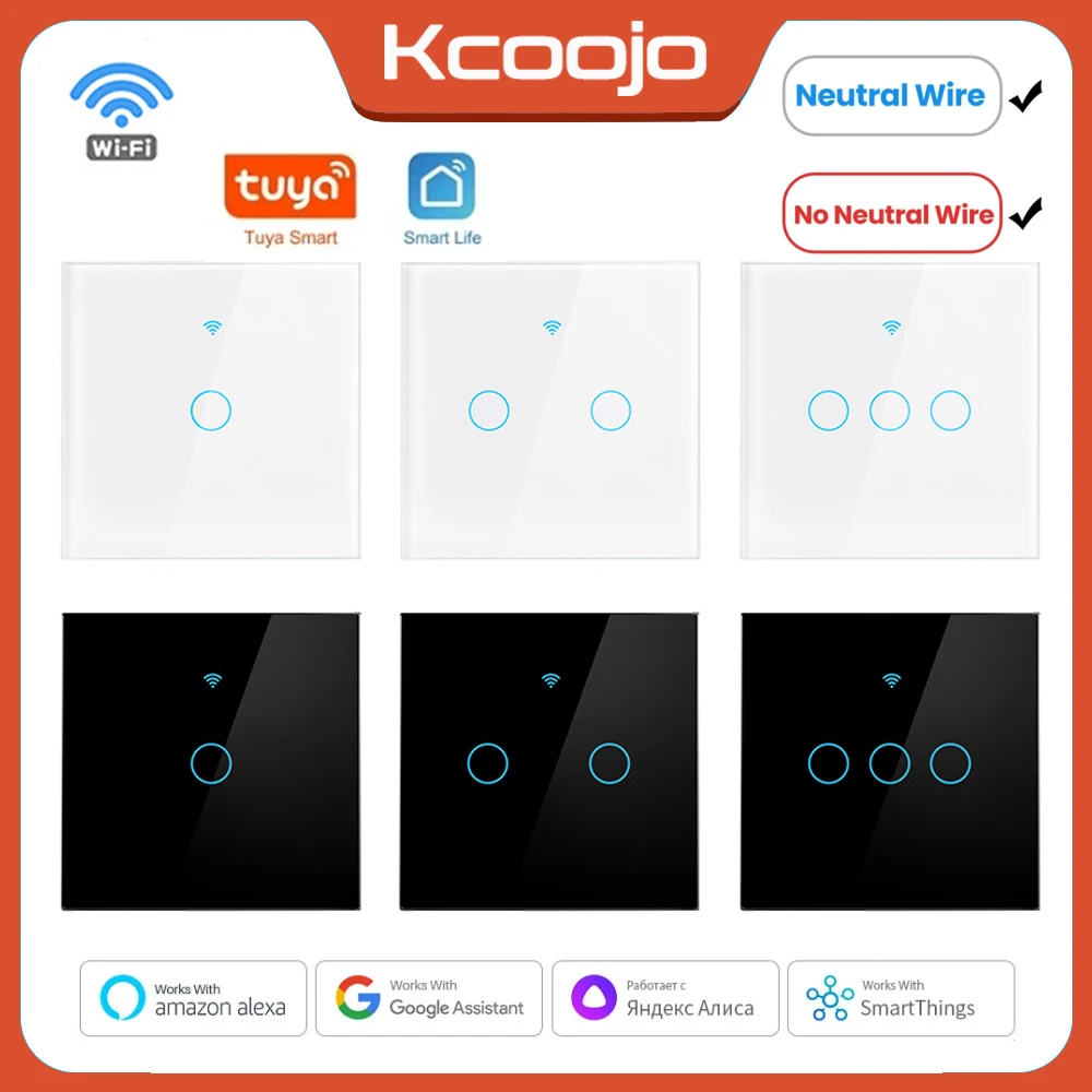 Tuya Wifi EU Smart Switches 1/ - Smart Home Wiz review and price