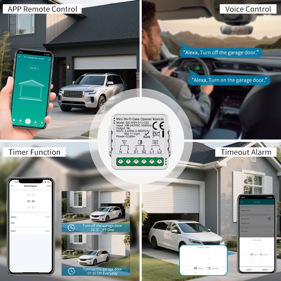 Tuya Smart WiFi or Zigbee Gara - Smart Home Wiz review and price