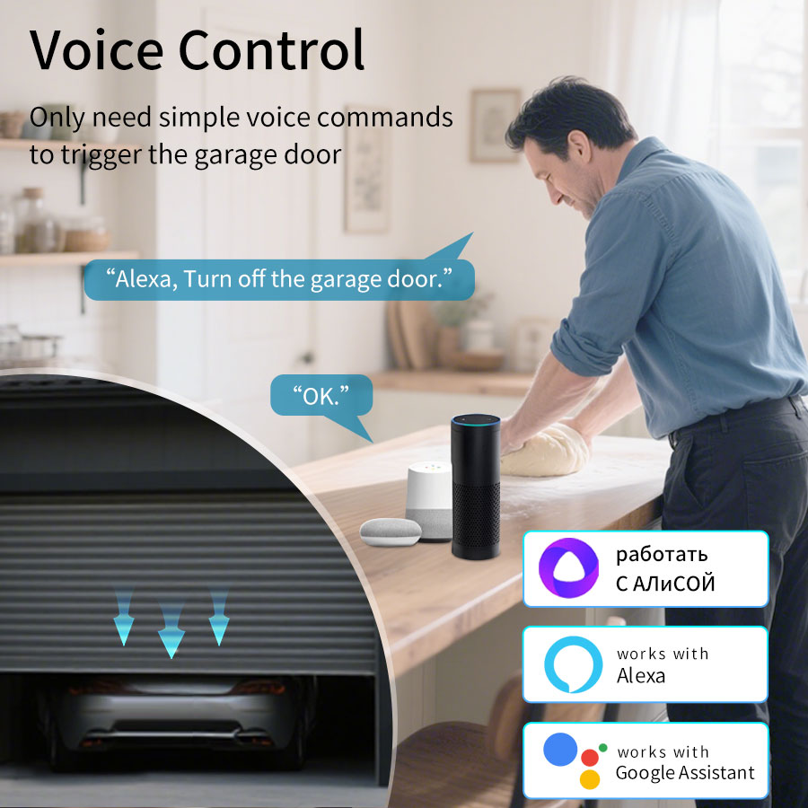 Tuya Smart WiFi or Zigbee Gara - Smart Home Wiz review and price