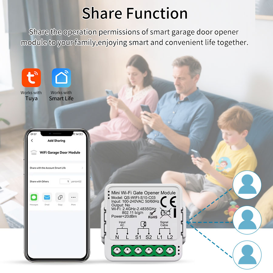 Tuya Smart WiFi or Zigbee Gara - Smart Home Wiz review and price