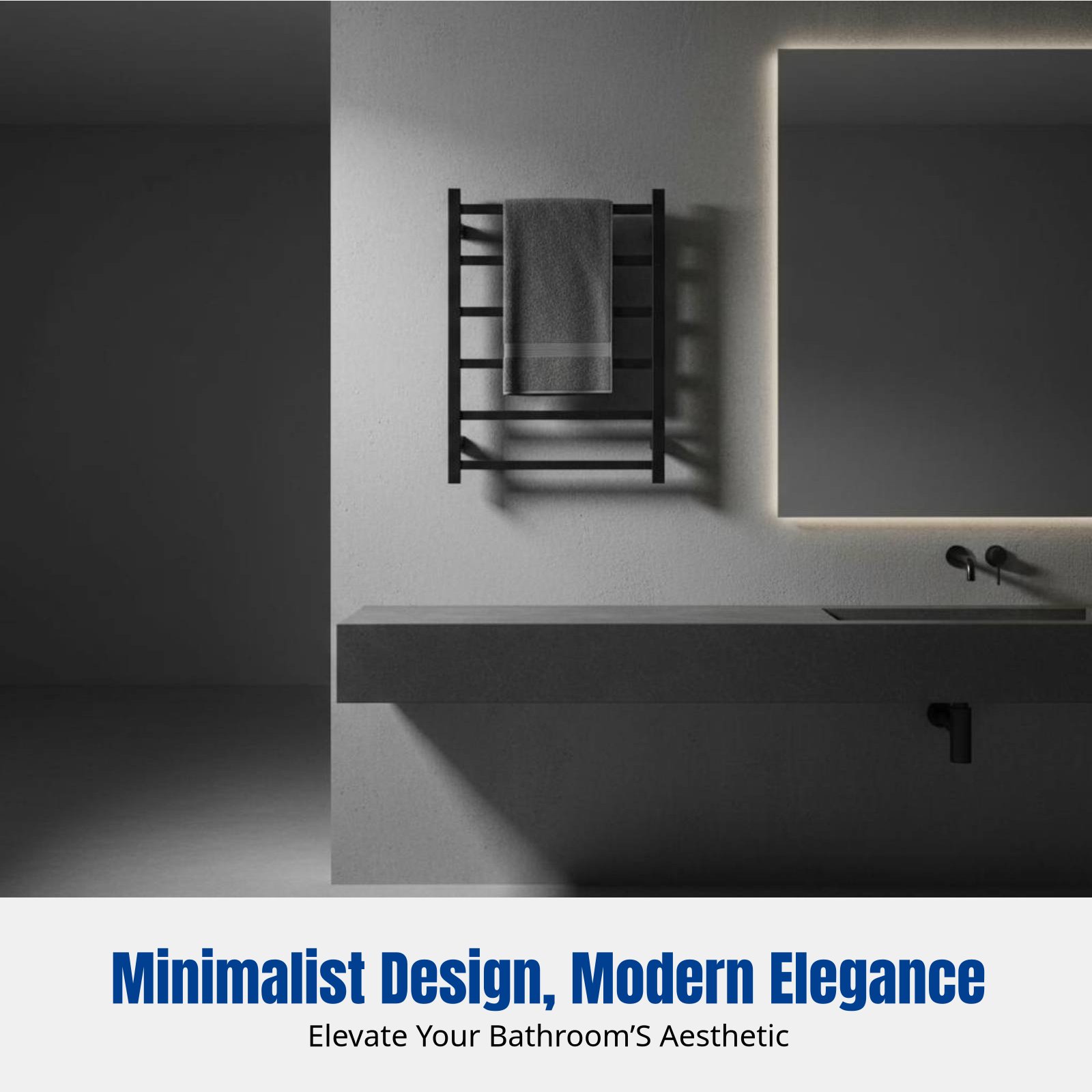 Smart Electric Towel Rack, Hea - Smart Home Display review and price