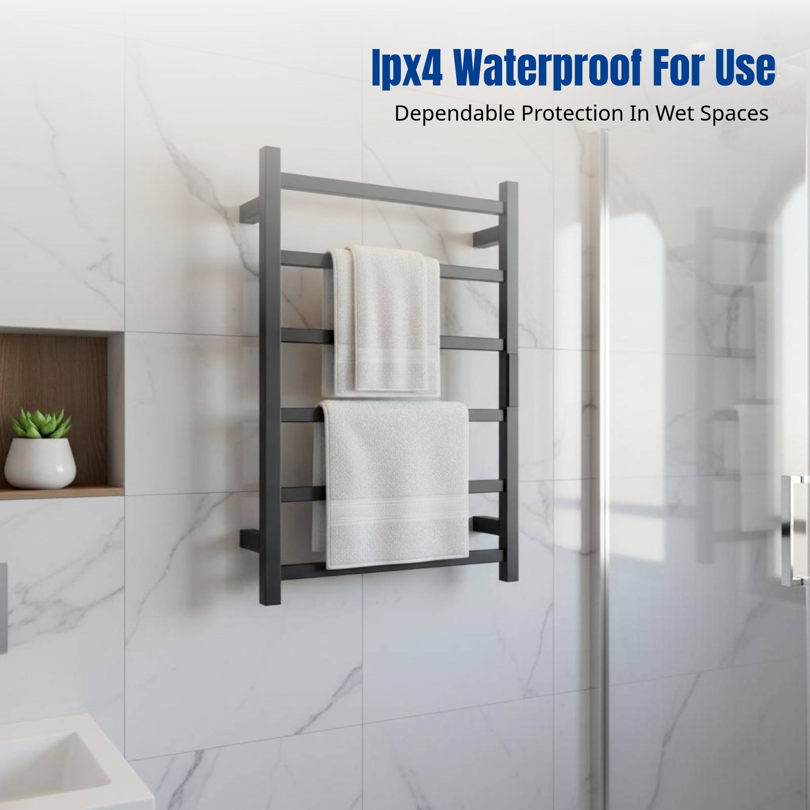 Smart Electric Towel Rack, Hea - Smart Home Display review and price