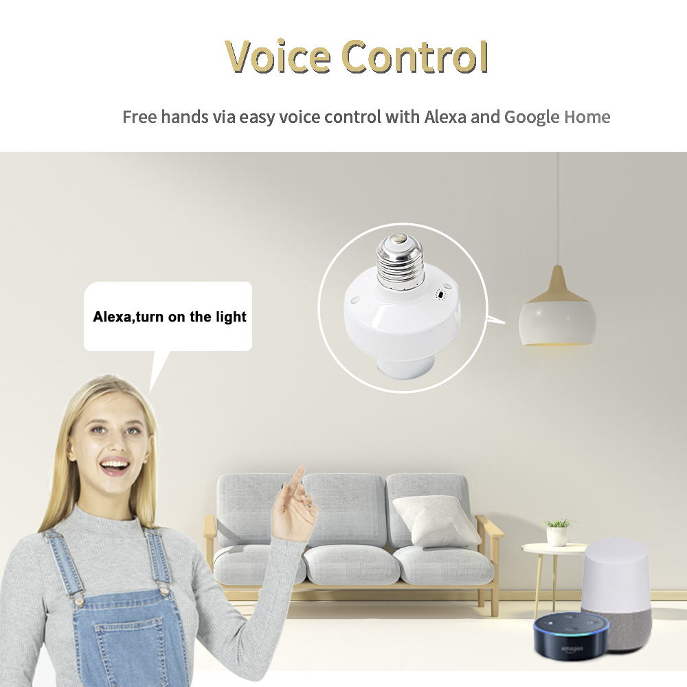 EWelink E27 Lamp Holder Remote - Alexa Compatible Bulb review and price