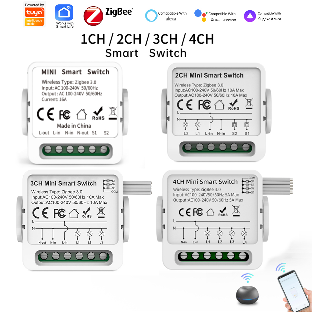 Tuya Zigbee 3.0 Smart Switch 1 - Smart Home Project review and price