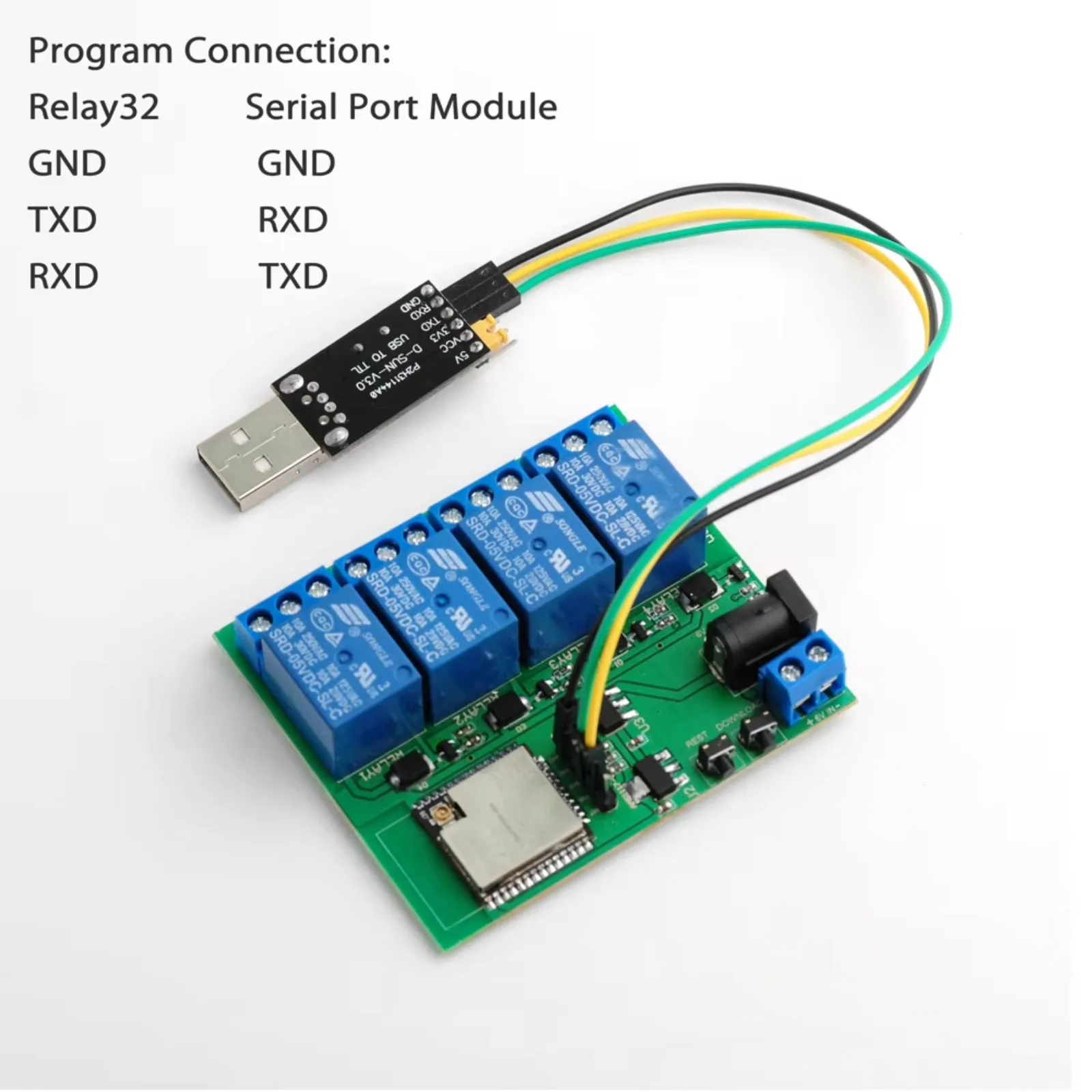 ESP32 4 Channel Wireless Relay - Smart Home Project review and price