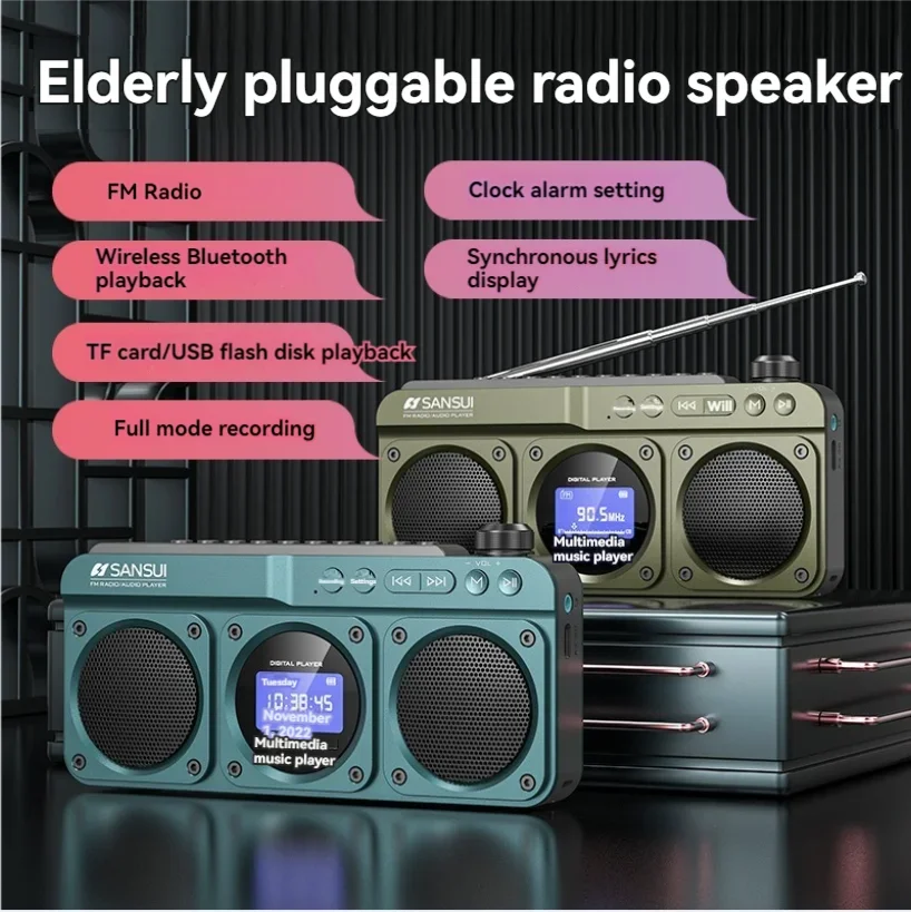SANSUI F28 Dual Speaker Wirele - Smart Elderly Home review and price