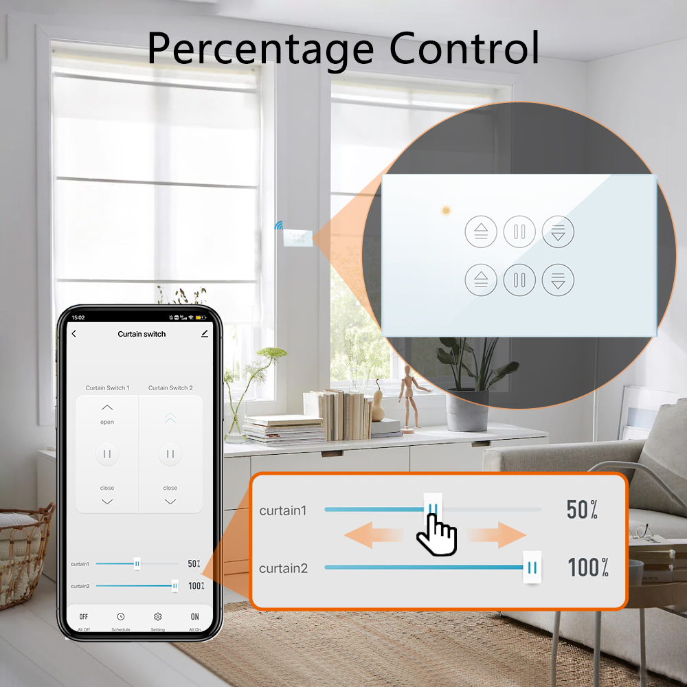 QCSMART WiFi Double Curtain US - Universal Remote Smart Home review and price