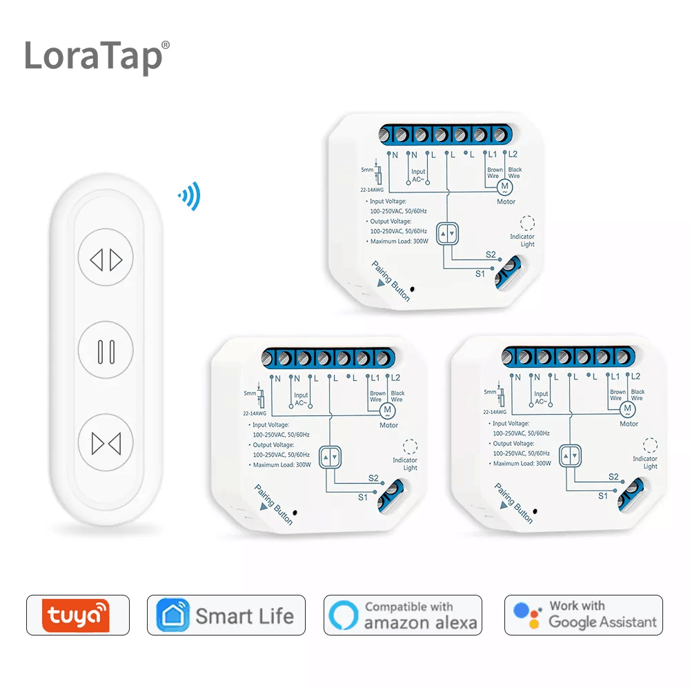 Tuya Smart Life Curtain Switch - Universal Remote Smart Home review and price