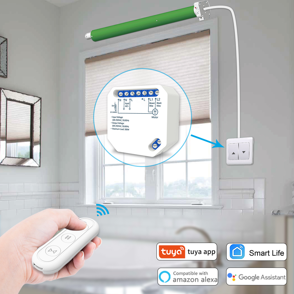 Tuya Smart Life Curtain Switch - Universal Remote Smart Home review and price