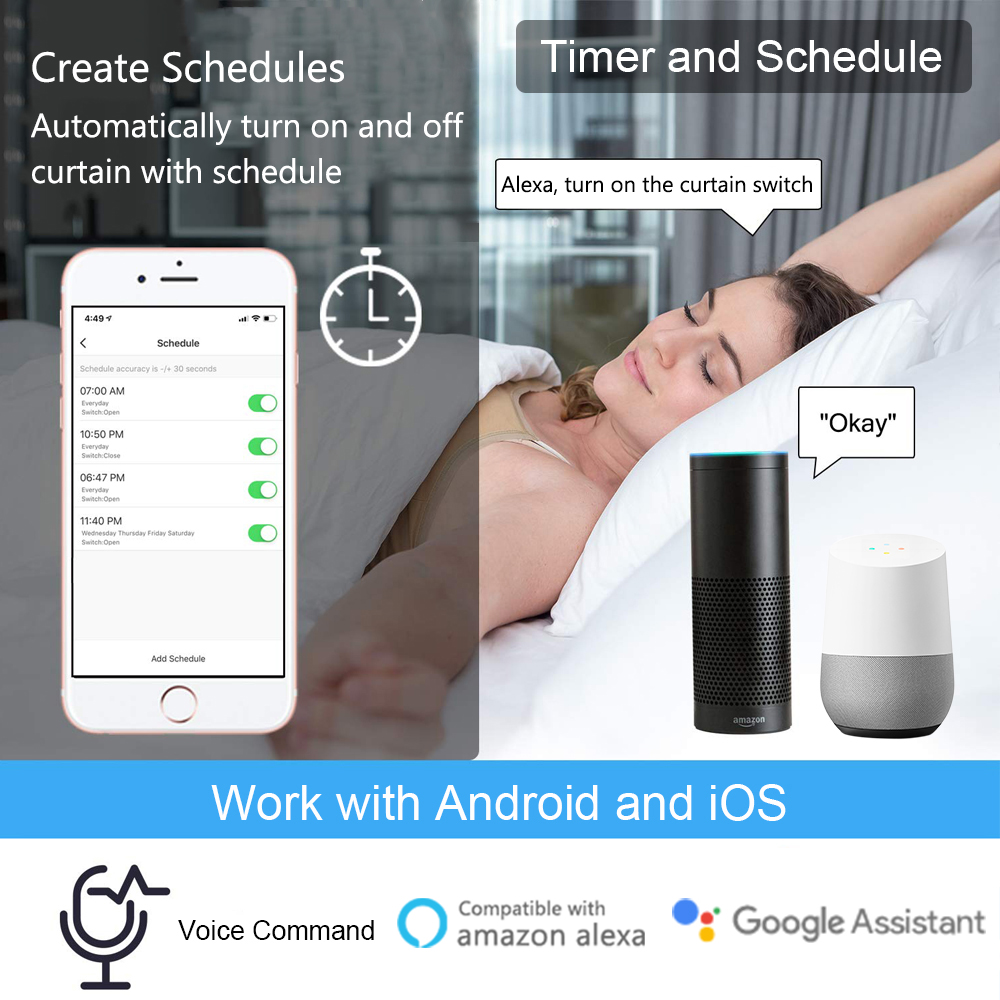 Tuya Smart Life Curtain Switch - Universal Remote Smart Home review and price
