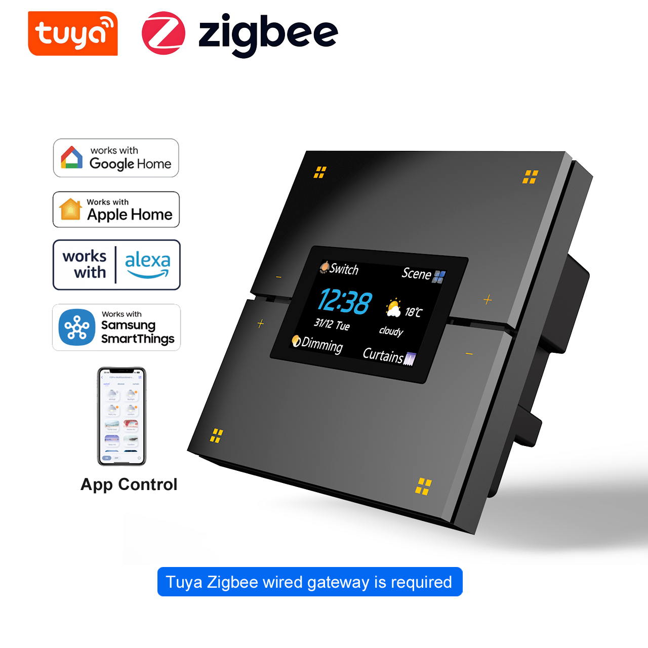 M9 Pro 8-Button UK Tuya Smart  - Smart Home Display review and price