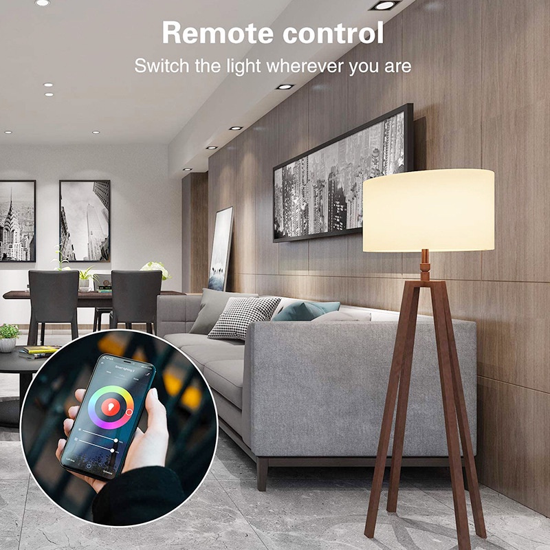 SIXWGH E27 Bulb WiFi 9W Smart  - Alexa Compatible Bulb review and price
