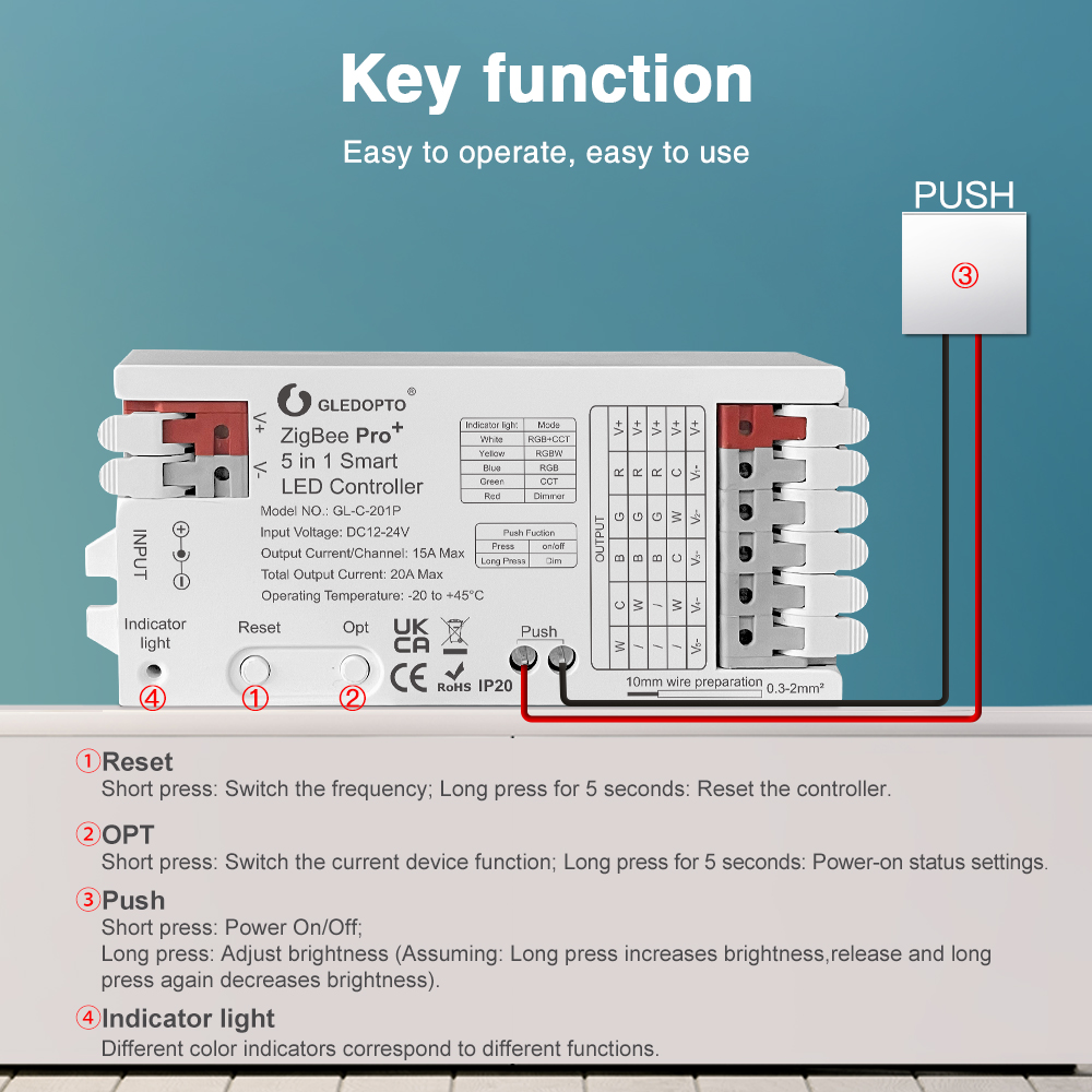 GLEDOPTO ZigBee 3.0 Pro+ 2 in  - Alexa Compatible Bulb review and price