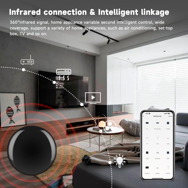 Tuya Zigbee Universal IR Remot - Universal Remote Smart Home review and price