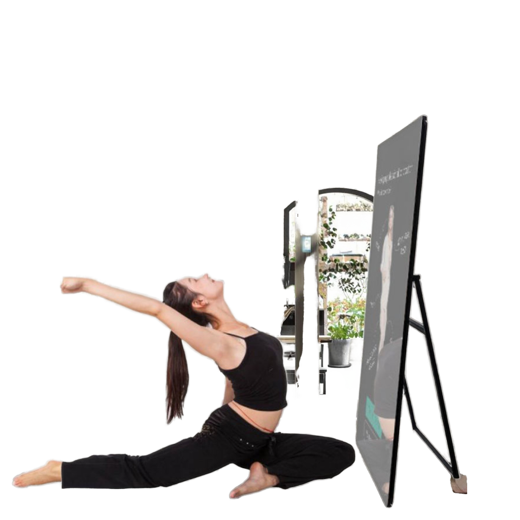 Smart A-Shape Fitness Mirror w - Smart Home Gym Mirror review and price