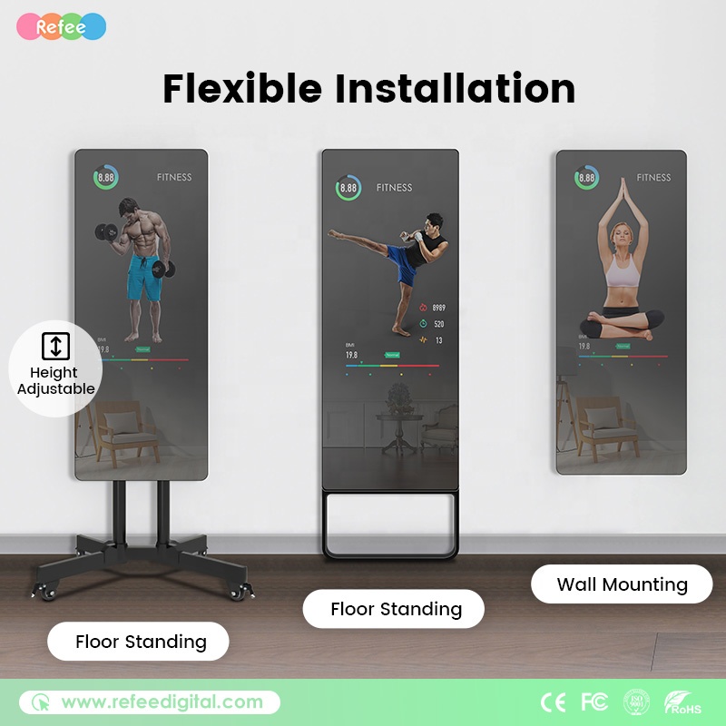 Tounchscreen Personal Trainer  - Smart Home Gym Mirror review and price