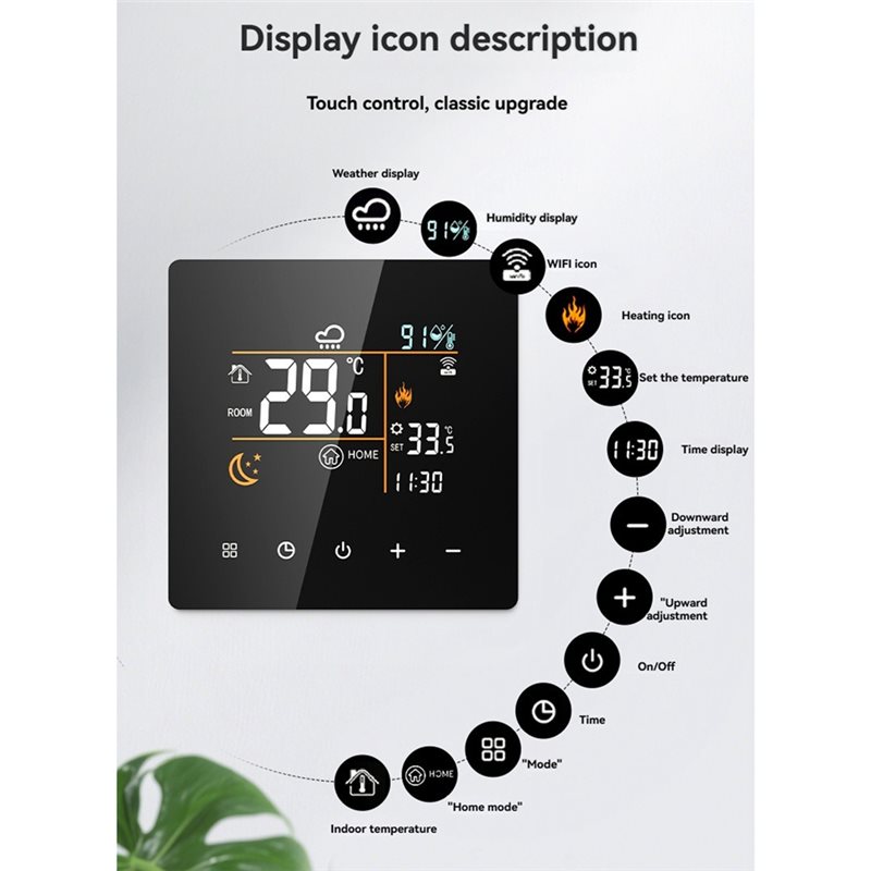 Tuya Smart Thermostat 25A Wifi - Wifi Thermostat review and price