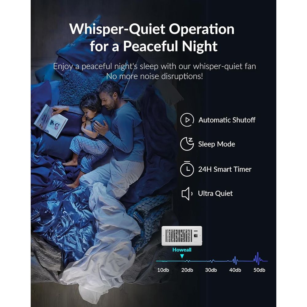 Super Quiet Register Booster F - Wifi Thermostat review and price