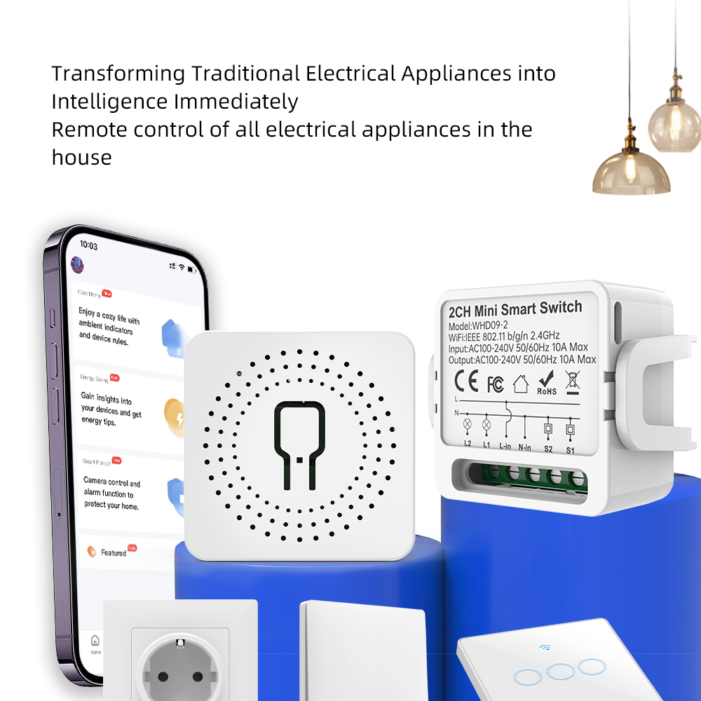 2 Way Tuya Smart Switch 2Gang  - Smart Home Life review and price